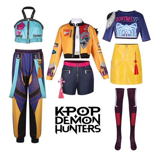 梦之海猎魔女团k-pop韩流cos鲁米佐依米拉同款演出服装儿童款C服