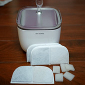 鸟语花香light.无线宠物饮水机滤芯猫咪狗喂水器活性炭过滤棉网片