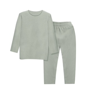 塔米拉拉德绒春秋内衣儿童套装中大童男童秋衣秋裤女童家居服套装