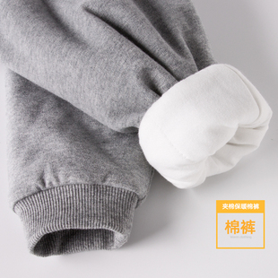 子5冬装 男女宝宝棉裤 2不加绒长裤 3婴儿童装 1岁夹棉加厚保暖秋冬季