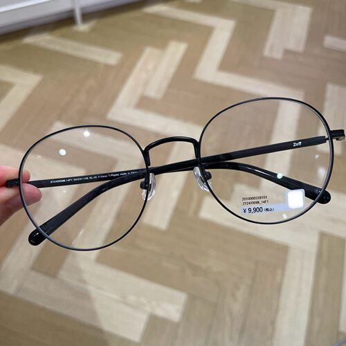ZOFF男女圆形是金属有鼻托眼镜框