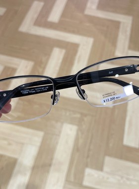 日本代购ZOFF SUPER FIT半框方框男女ZP242005近视眼镜送镜片