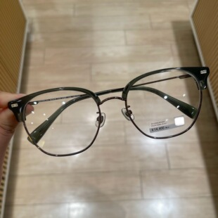 日本代购ZOFF佐芙TREND STYLE 眉毛复古男女ZO241006眼镜送镜片