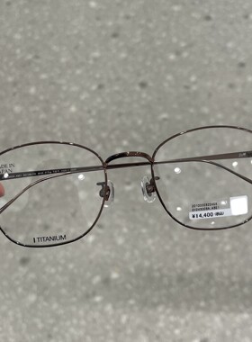 日本代购ZOFF佐芙 MADE IN JAPAN 钛6.7克方框ZX243003眼镜送镜片
