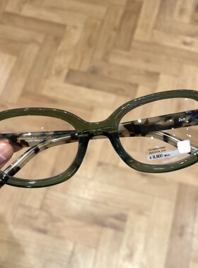 日本代购ZOFF佐芙 CLASSIC粗框复古椭圆ZA251015近视眼镜送镜片