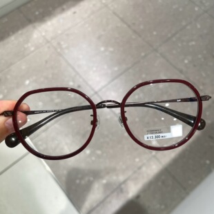 近视眼镜送镜片ZF252012 复古多边波士顿款 日本代购 ZOFF佐芙