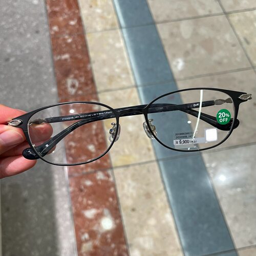 ZOFF女士方圆是金属有鼻托眼镜框