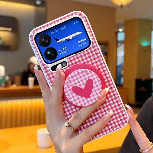 适用小米17promax手机壳mi17pro小清新xiaomi17格纹max皮革pm全包外壳miui日韩pronax磁吸por气囊支架十七pmx