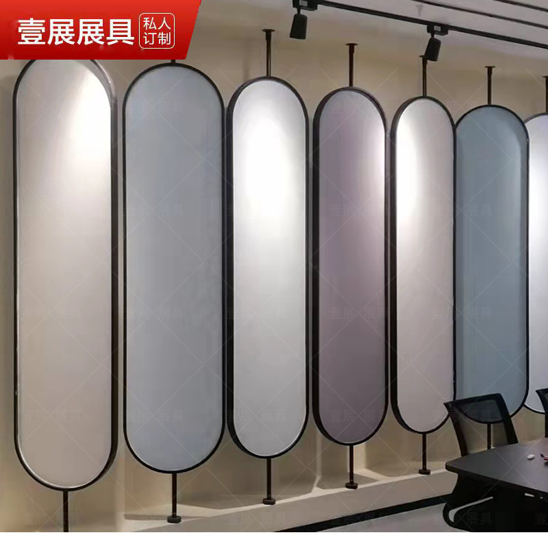 涂料艺术漆样品展示架瓷砖木地板旋转展架墙布地毯墙纸样品架立式