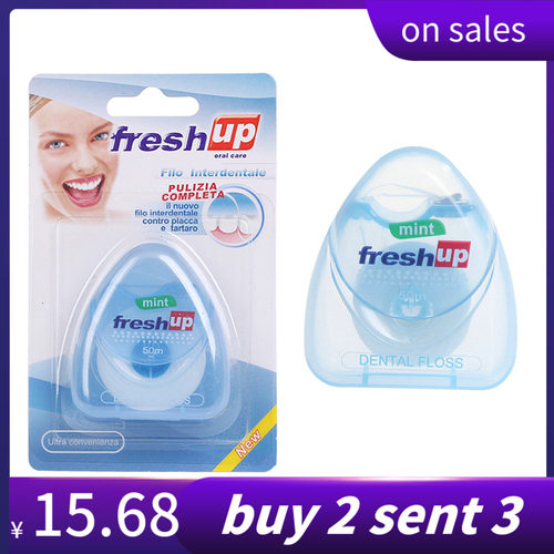 正品Wax Dental Floss Interdental Brush Teeth Stick Toothpick