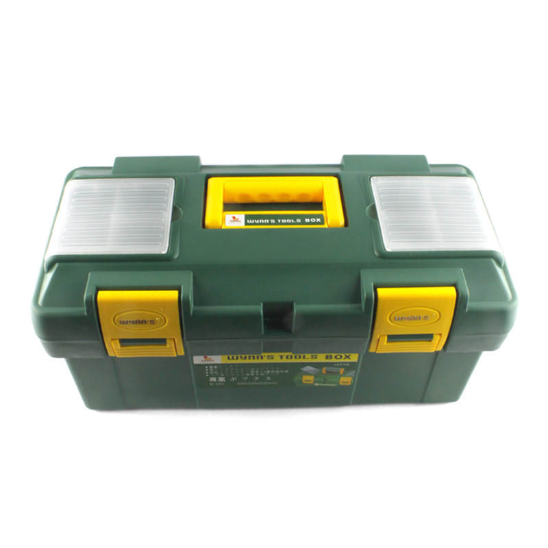 塑料工具箱 工具盒 五金工具收纳箱 威力狮工具 家用工具箱 加厚