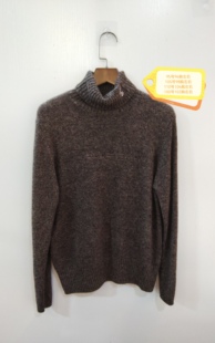 卡其色毛衣长袖休闲上衣 咨询库存下单 只有95 100 105号