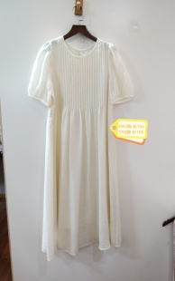 数 多码 米色休闲简约显瘦连衣裙 咨询库存下单