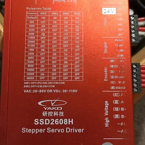 议价YAKO闭环步进驱动器SSD2608HSSD-2608HSSD2608H2608H