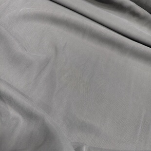 重磅砂洗莱赛尔40支纯天丝浅灰布料服装连衣裙 裤子风衣西服面料