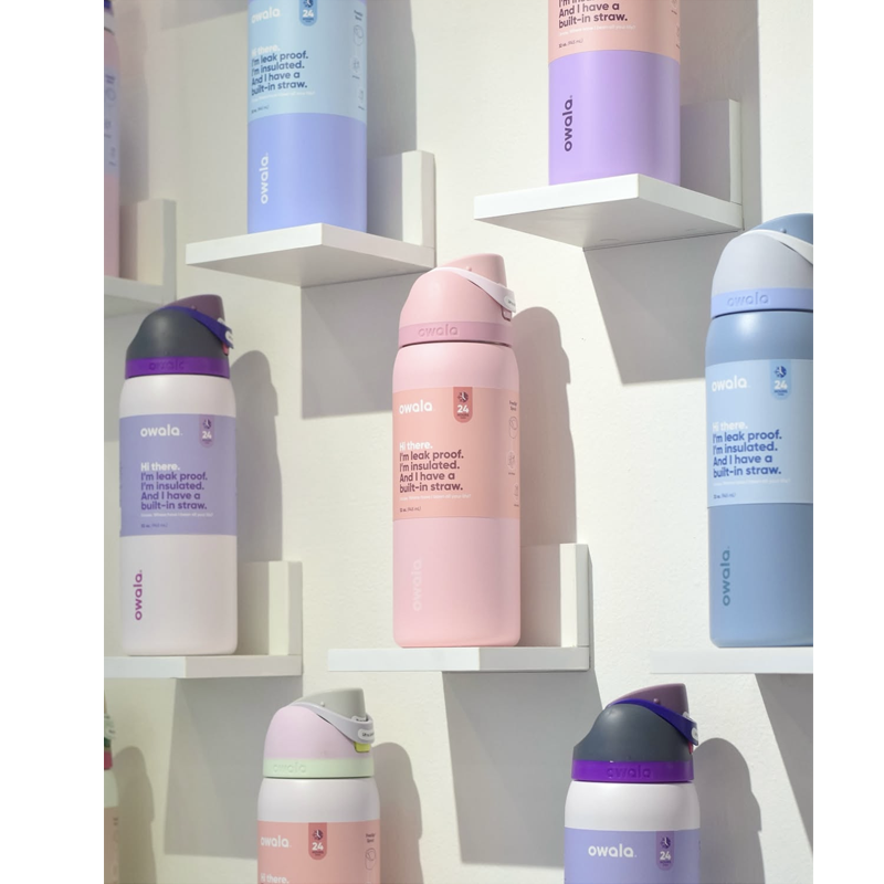 Owala保温保冷杯双饮吸管710ml