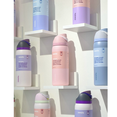 Owala保温保冷杯双饮吸管710ml