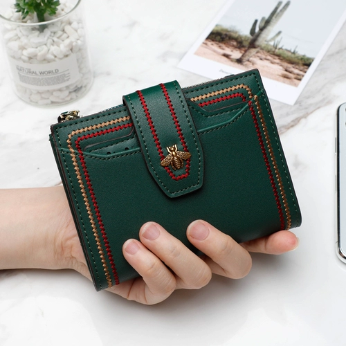 Бумажник, короткая сумка через плечо, изысканный кошелек, вместительный и большой модный картхолдер, из натуральной кожи, 2020, городской стиль