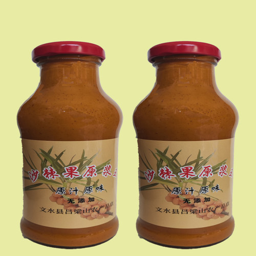沙棘原浆含沙棘籽油果油汁黄酮