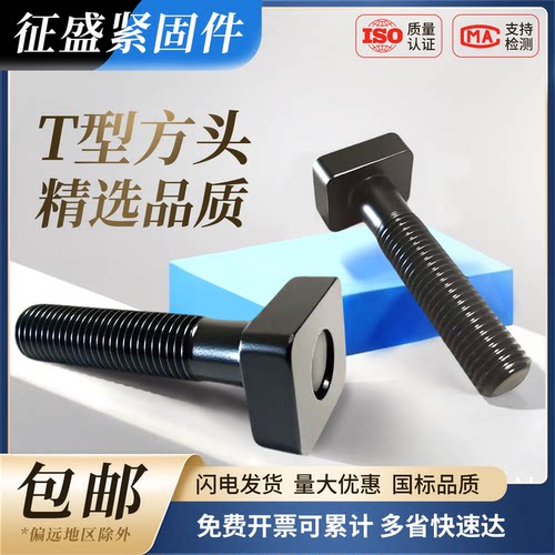 12.9级T型螺丝方头模具压板螺栓