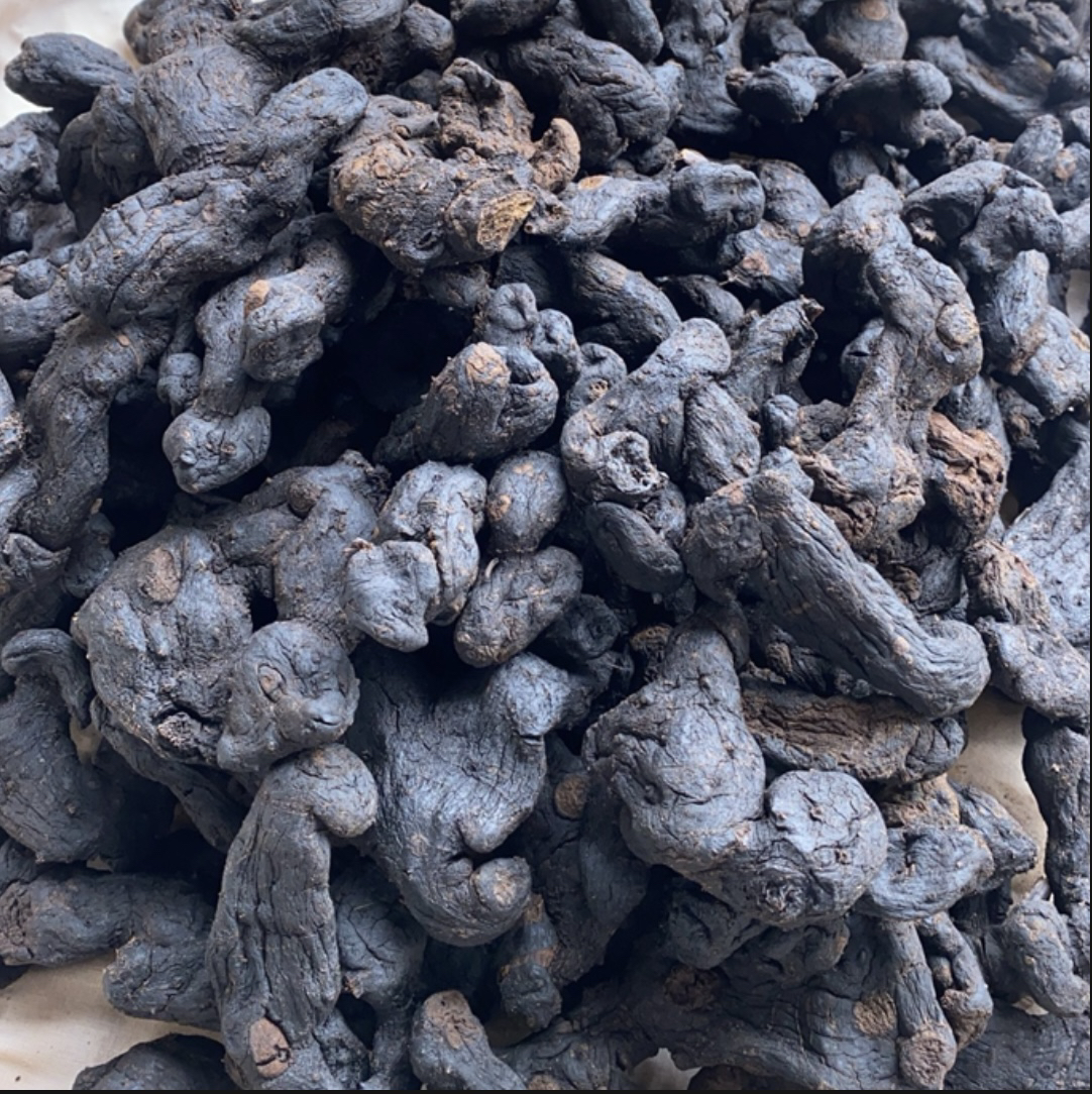 野生黄精九蒸九晒干货中草药材煲汤泡酒柴火手工制作零添加