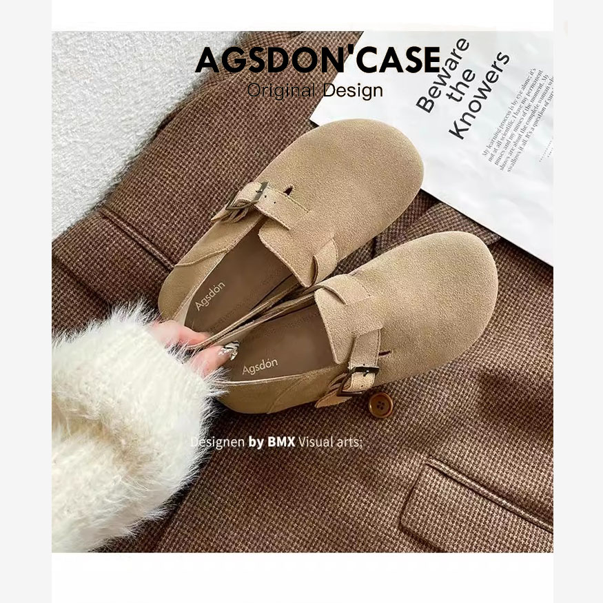 全包勃肯鞋女2025新款秋冬单鞋