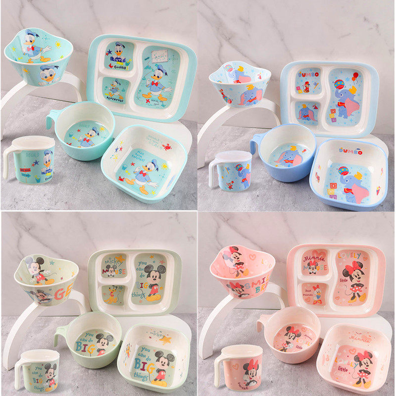 迪士尼餐具儿童餐盘卡通分格套装幼儿园家用宝宝吃饭辅食粥碗勺子,婴童用品,儿童餐具,淘宝优惠券,粉丝福利购,淘宝优惠卷