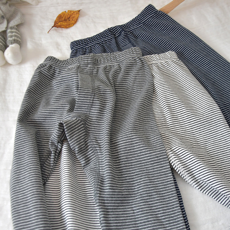 男童前开口磨毛纯棉加裆棉毛裤