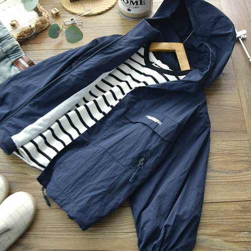 男童宽松帅气山系休闲风衣外套