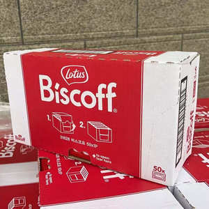 比利时进口lotus和情缤咖时焦糖饼干网红茶点婚庆喜饼生日伴手礼