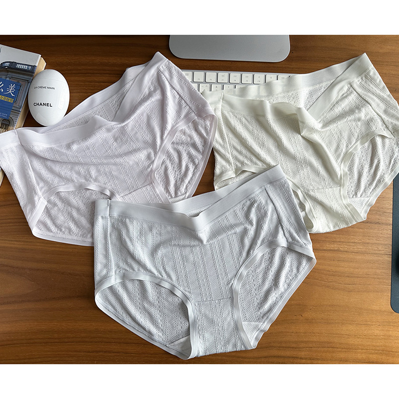 莫代尔女士中腰三角内裤