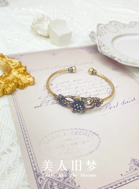 雕花手环黄铜民族风女