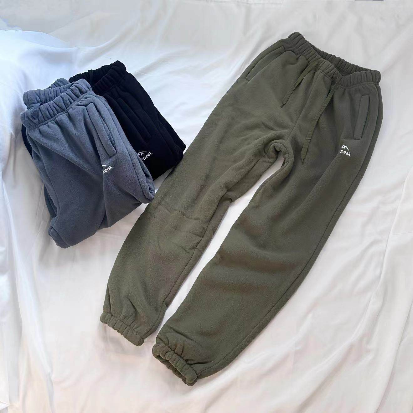 一条过冬 双面复合绒情侣男女束口休闲长毛绒卫裤,男装,卫裤,淘宝优惠券,粉丝福利购,淘宝优惠卷