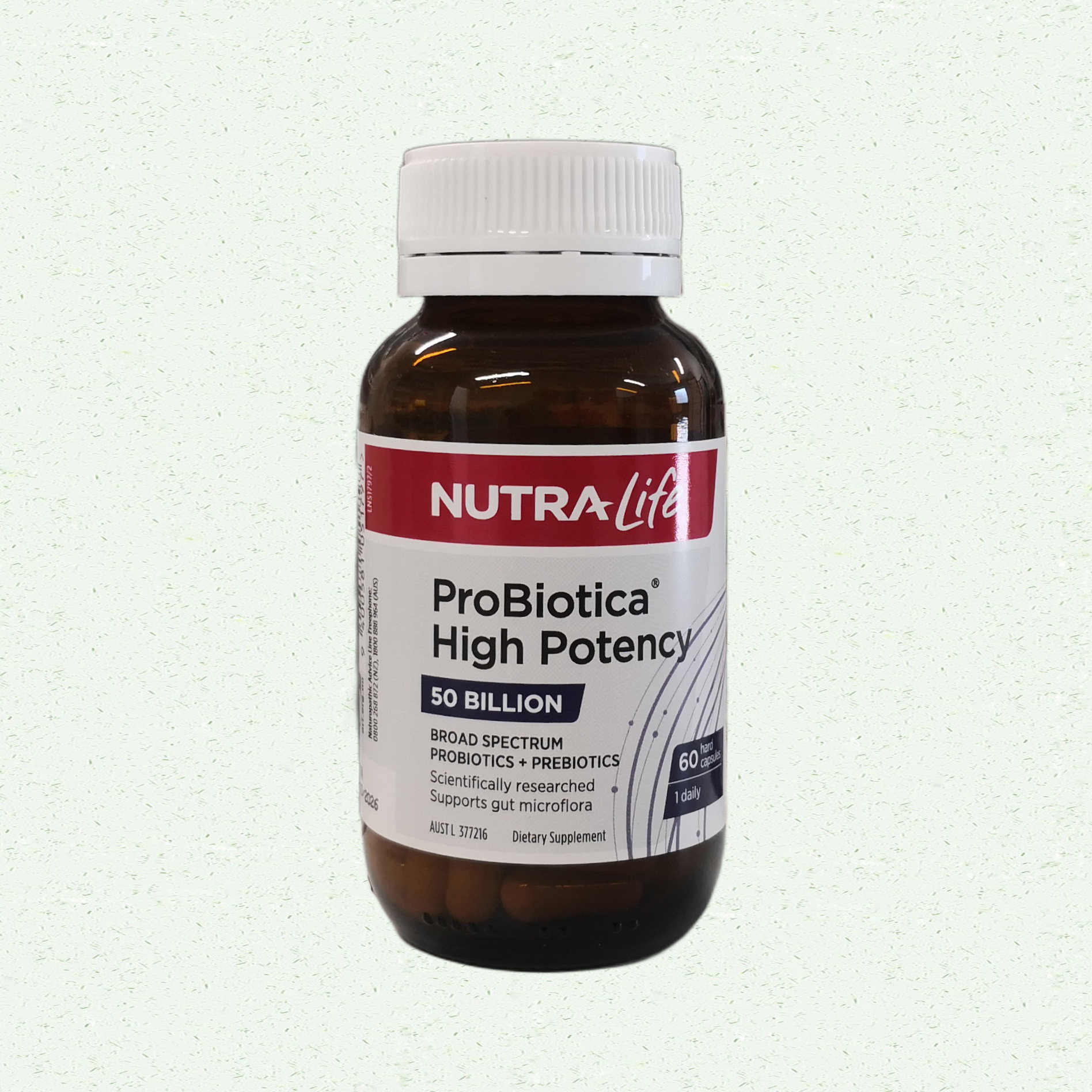 新西兰纽乐Nutralife 成人益生菌胶囊肠胃 酵素60粒 不走西藏