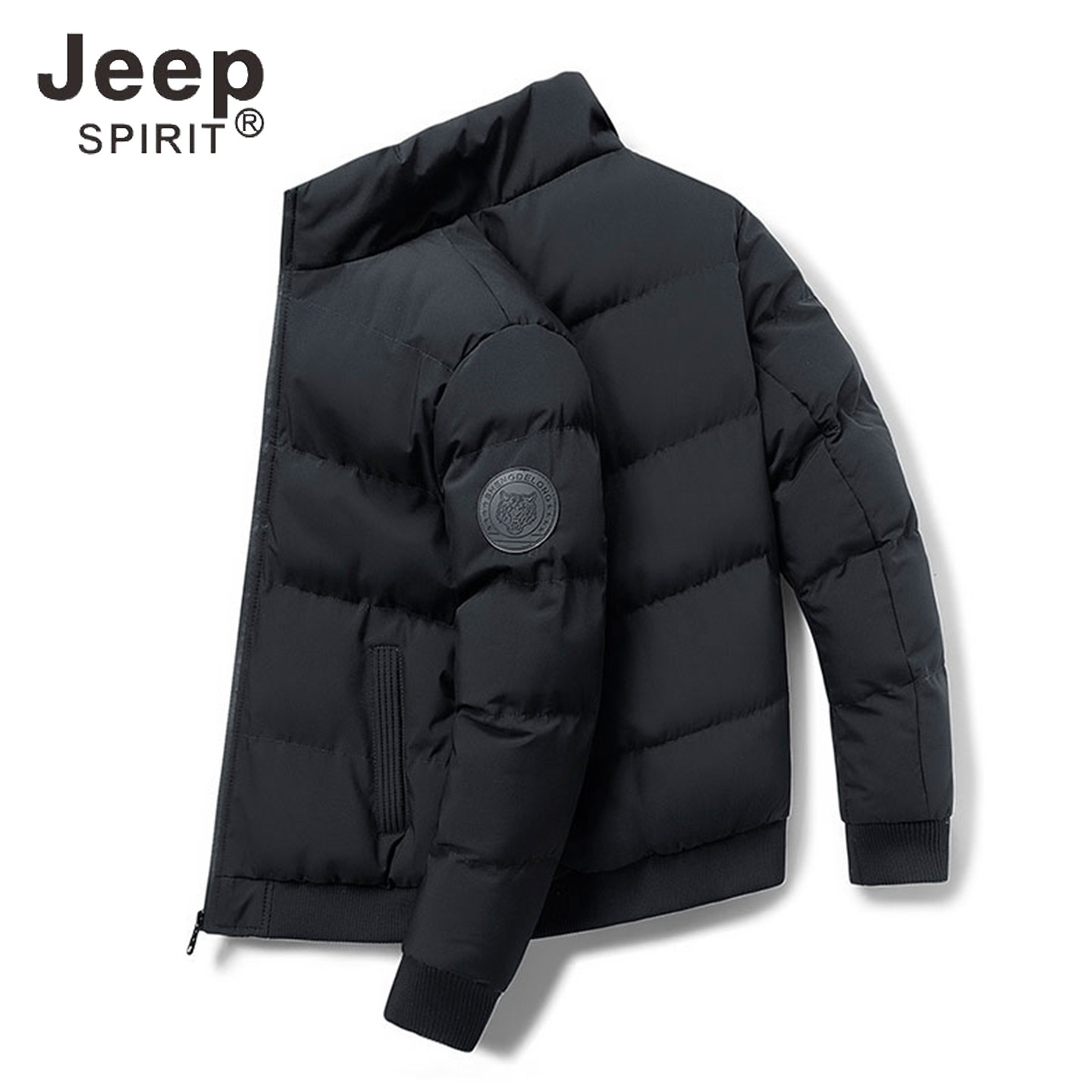 JEEPSPIRIT加厚保暖羽绒棉服图片