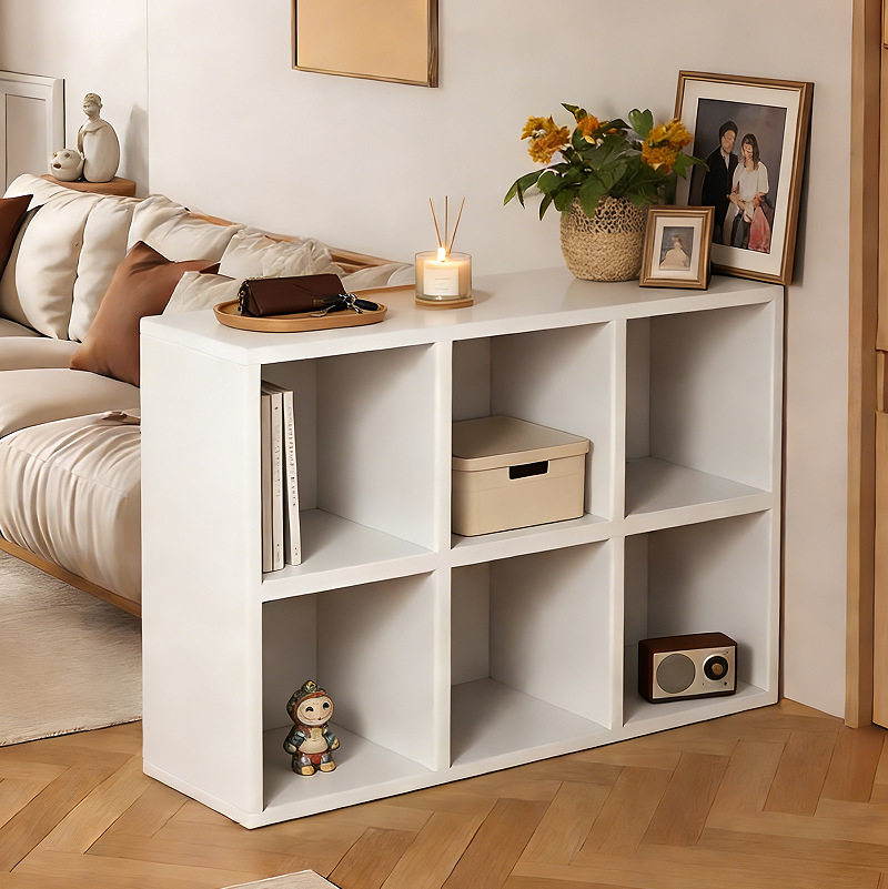 书柜客厅隔断沙发储物柜自由组合白色矮柜靠墙防尘收纳柜置物柜子
