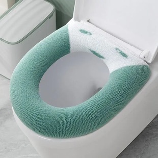 马桶坐垫冬季 通用坐便套马桶垫子 加绒加厚保暖秋冬家用马桶贴四季
