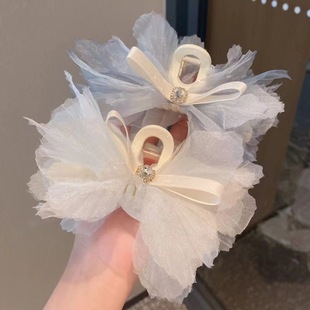 公主风 超仙气质发爪夹头脑勺仙女发夹网红抓夹大号鲨鱼夹子头饰