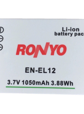适用尼康相机电池El1/EL5/EL12/EL19适配S6100 S6000 S800c S1000