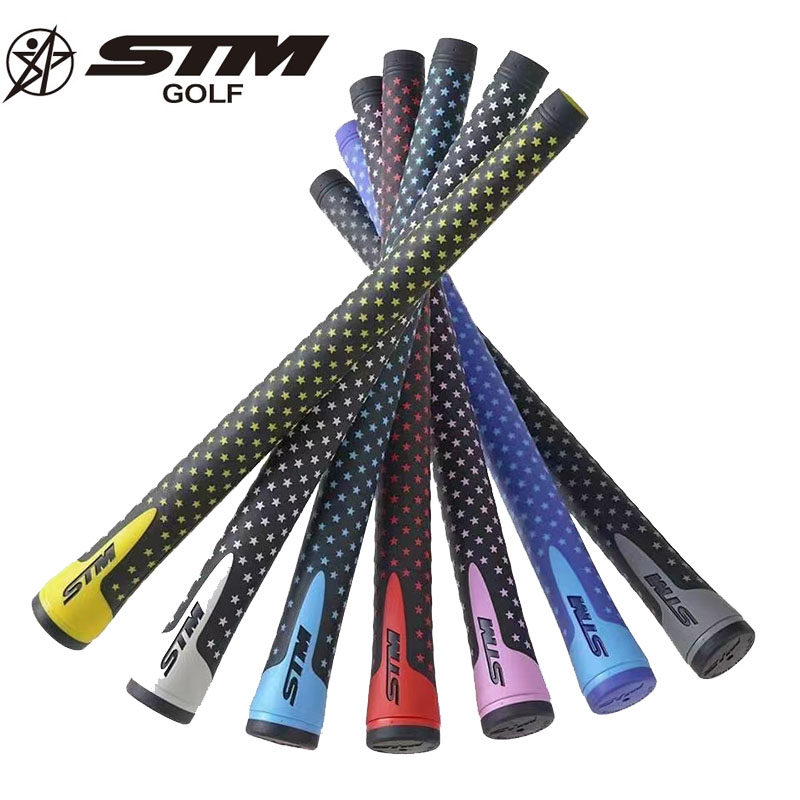 正品日本STM高尔夫握把星星柔软橡胶握把男女高尔夫球杆握把