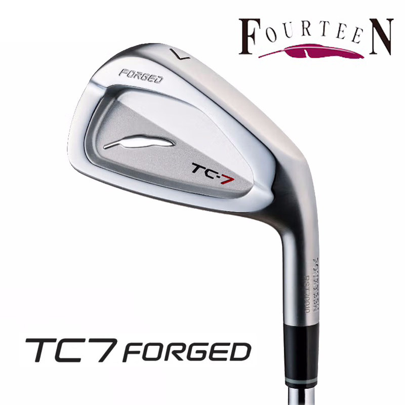 日本正品小羽毛Fourteen高尔夫球杆TC-7铁杆组高尔夫锻造定制球杆