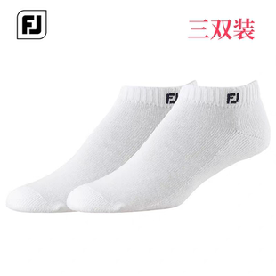 FootJoy高尔夫球袜ComfortSof 女运动袜纯色透气运动舒适耐穿袜子