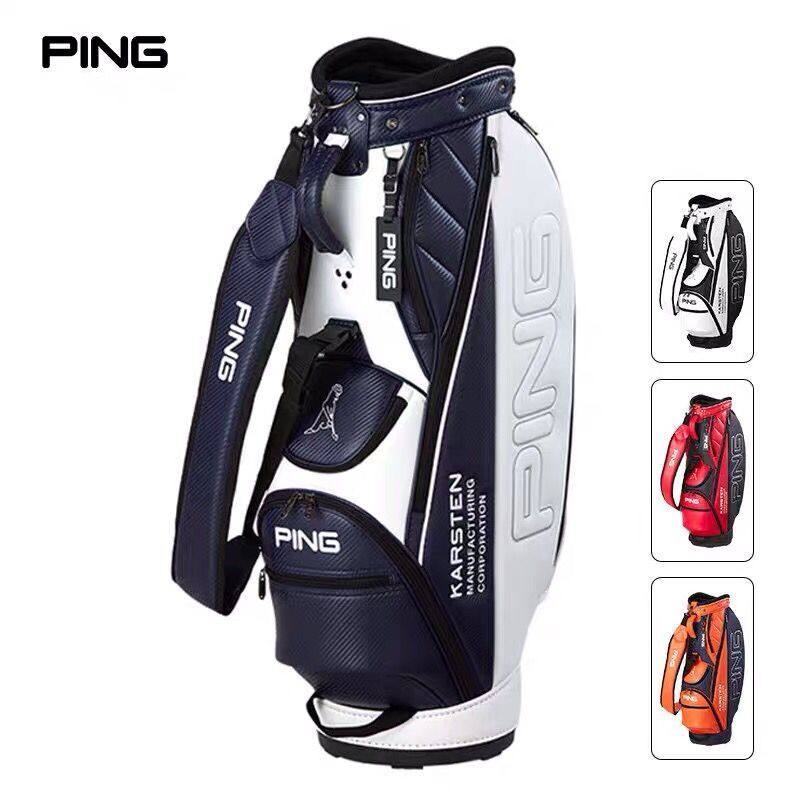 PING高尔夫球包标准车载球包gol轻量便携式f全套球杆包