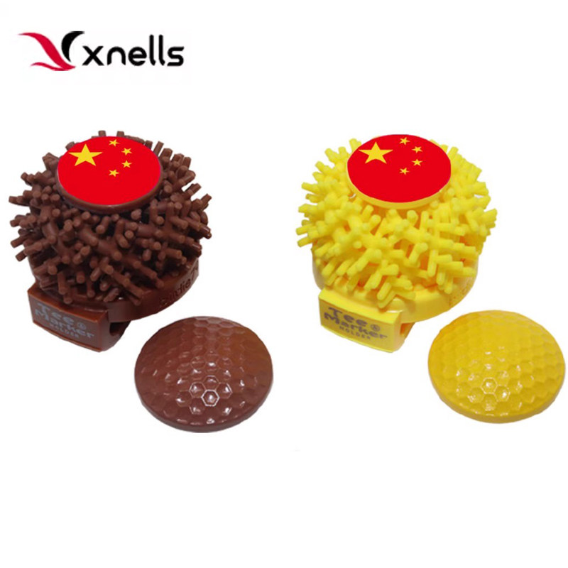 Xnells韩国正品Birdie79高尔夫球钉收纳器球tee插夹帽子方便携带
