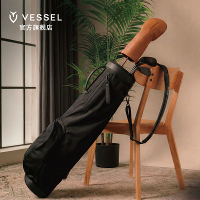 VESSEL26高尔夫球包SundayCarry7.5寸2格轻便涤纶易可收纳1KG枪包