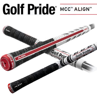 正品GOLF PRIDE MCC ALIGN带背线半棉纱防滑木杆铁杆握高尔夫握把