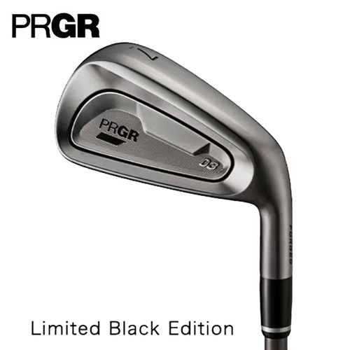 PRGR高尔夫铁杆组男士新款03系列限量黑高容错远距高弹道铁杆