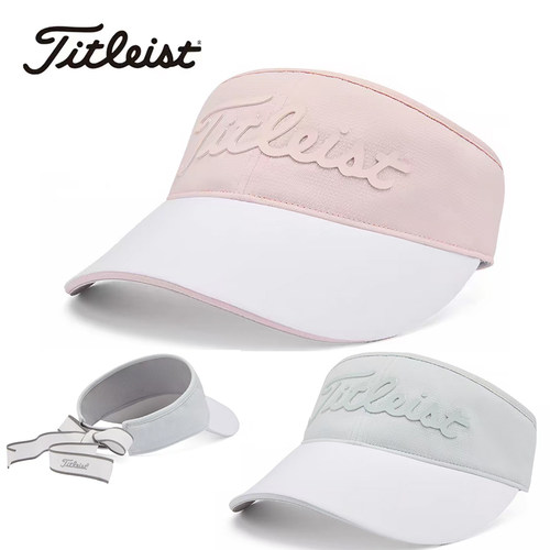 Titleist泰特利斯高尔夫帽子26新品女仕时尚无顶帽蝴蝶结百搭球帽