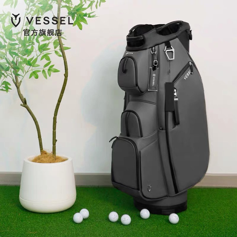 VESSEL高尔夫球包15格LUXPRO球车袋男士9.5寸7格搭配专属铁杆架