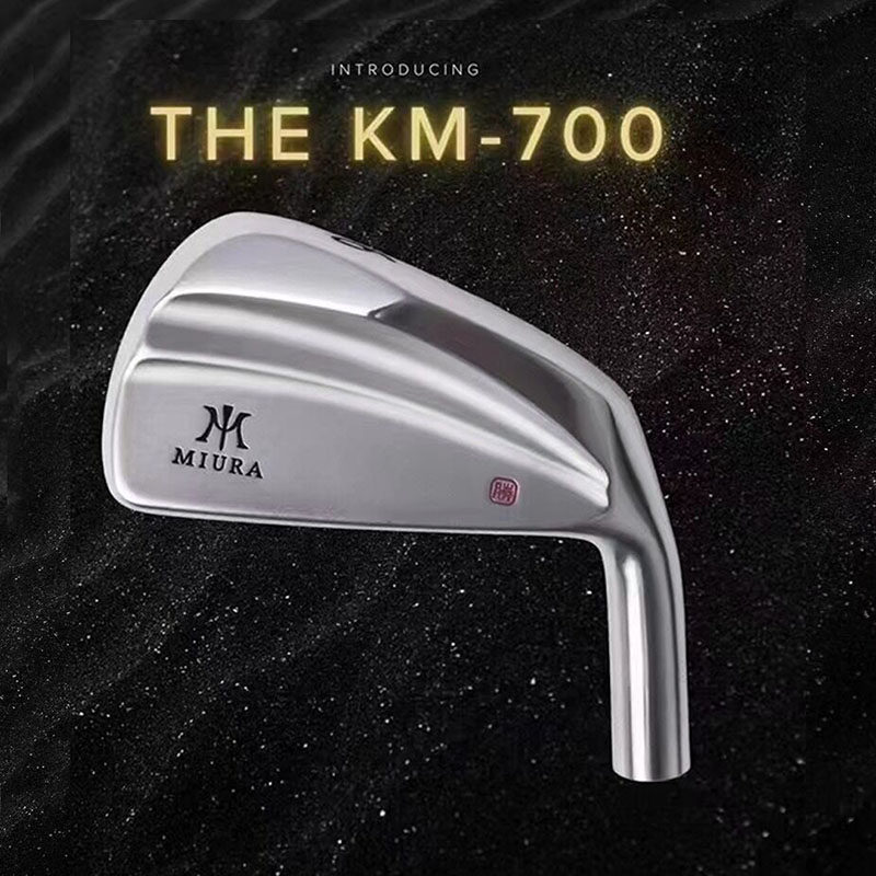 原装日本MIURA KM-700铁杆组高容错刀背铁杆杆头软铁锻造球杆